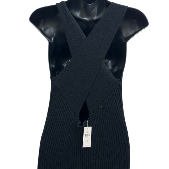 NWT Anthropologie Saturday Sunday Elle Knit Maxi Dress In Black - Picture 7 of 10